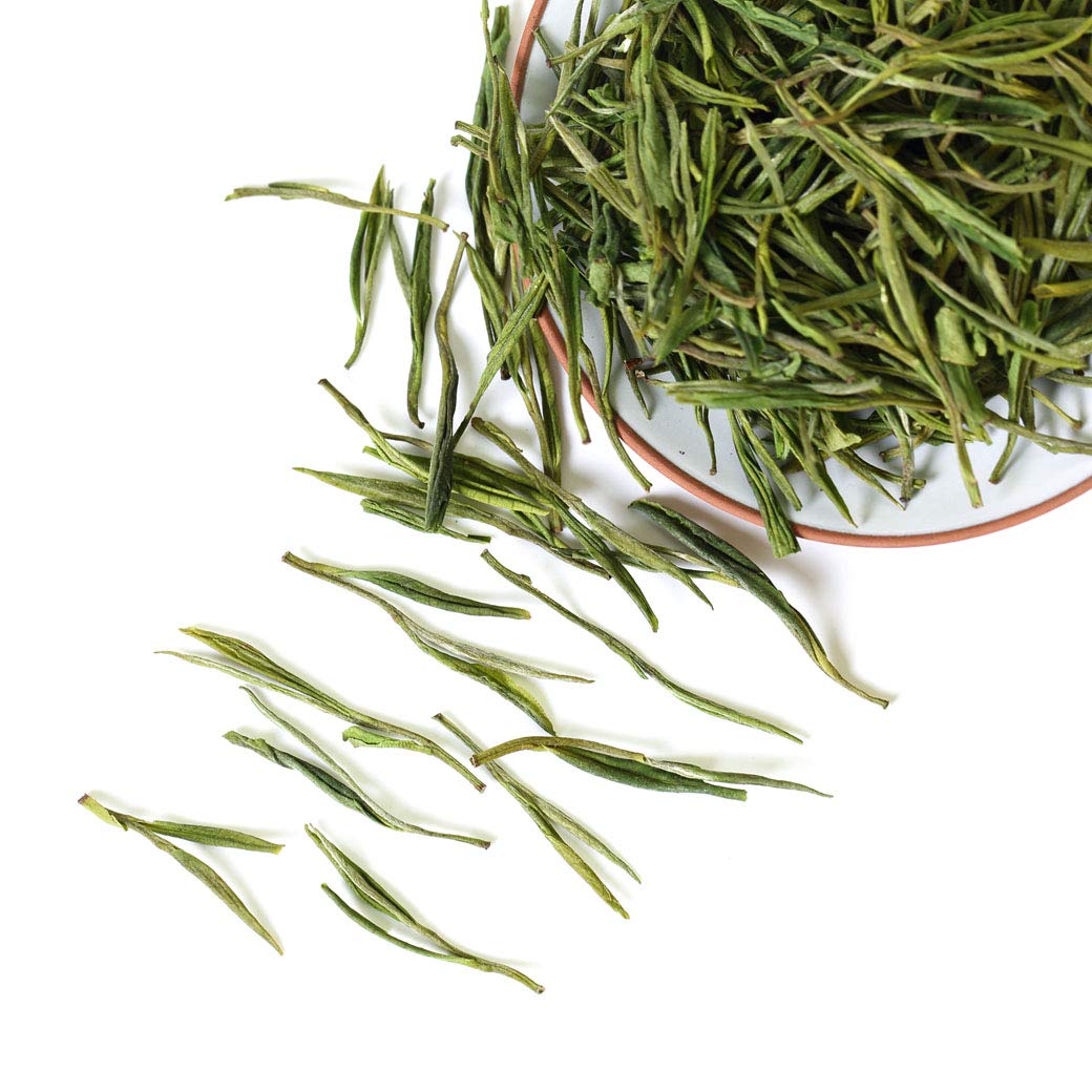 GOARTEA 500g (17.6 Oz) Organic Supreme Huang Shan Mao Feng Yellow Mountain MaoFeng Spring Leaf Chinese GREEN TEA Verde
