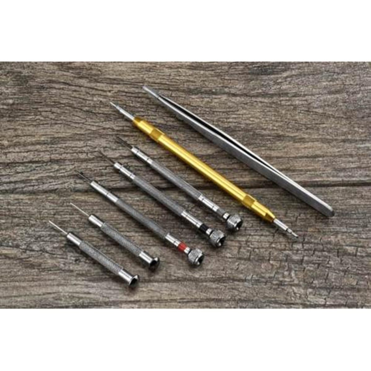 Metall Uhrenreparatur Werkzeugset 29 Stück für Uhreneröffnung
