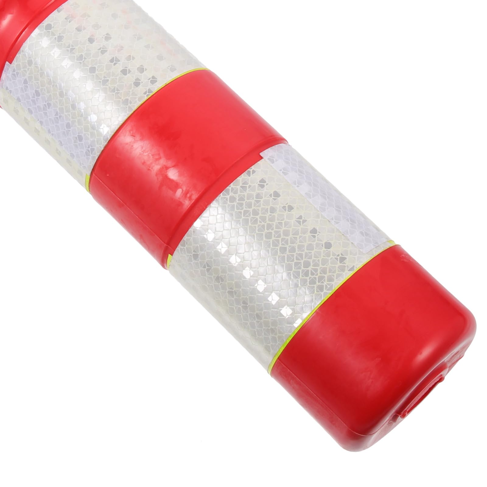 Colonna Dispositivo di Sicurezza Stradale in Riflettente in Anticollisione Facile da Pulire per Delimitazione e Segnalazione in Garage e Laboratori