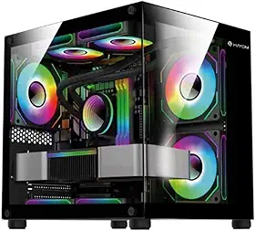 PC GAMER PRETO RYZEN 7 5700G, 32GB DDR4, SSD M.2 NVME 1TB, FONTE 500W 80 PLUS, MB A520