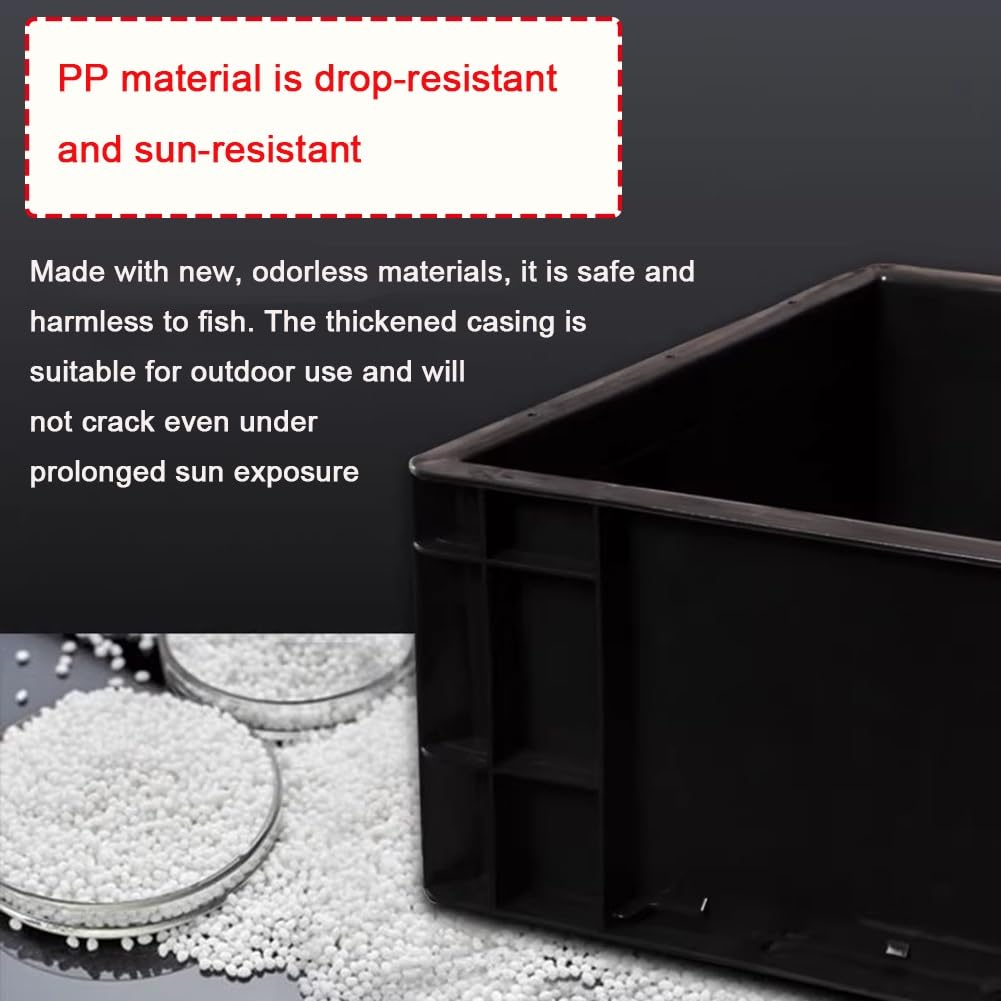 Boîtier de Filtration pour Aquarium, système de Purification Externe pour bassins à Poissons, kit de Filtration pour Grand Bassin à Monter soi-même