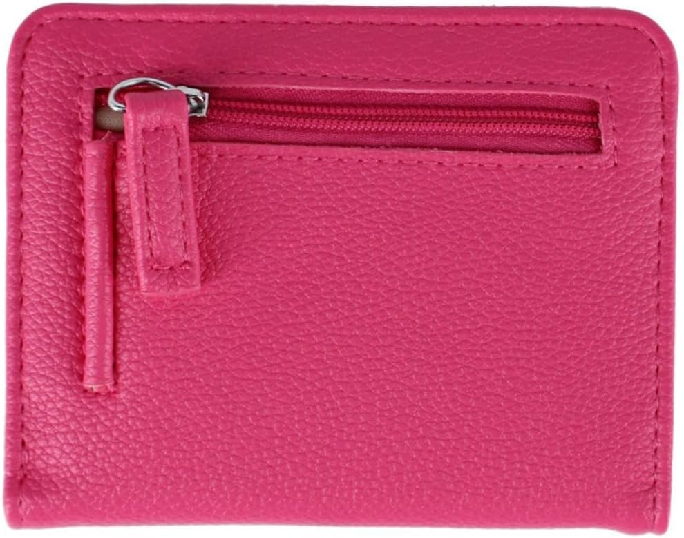 CTM Women's Mini Organizer Wallet, Hot Pink - Image 2