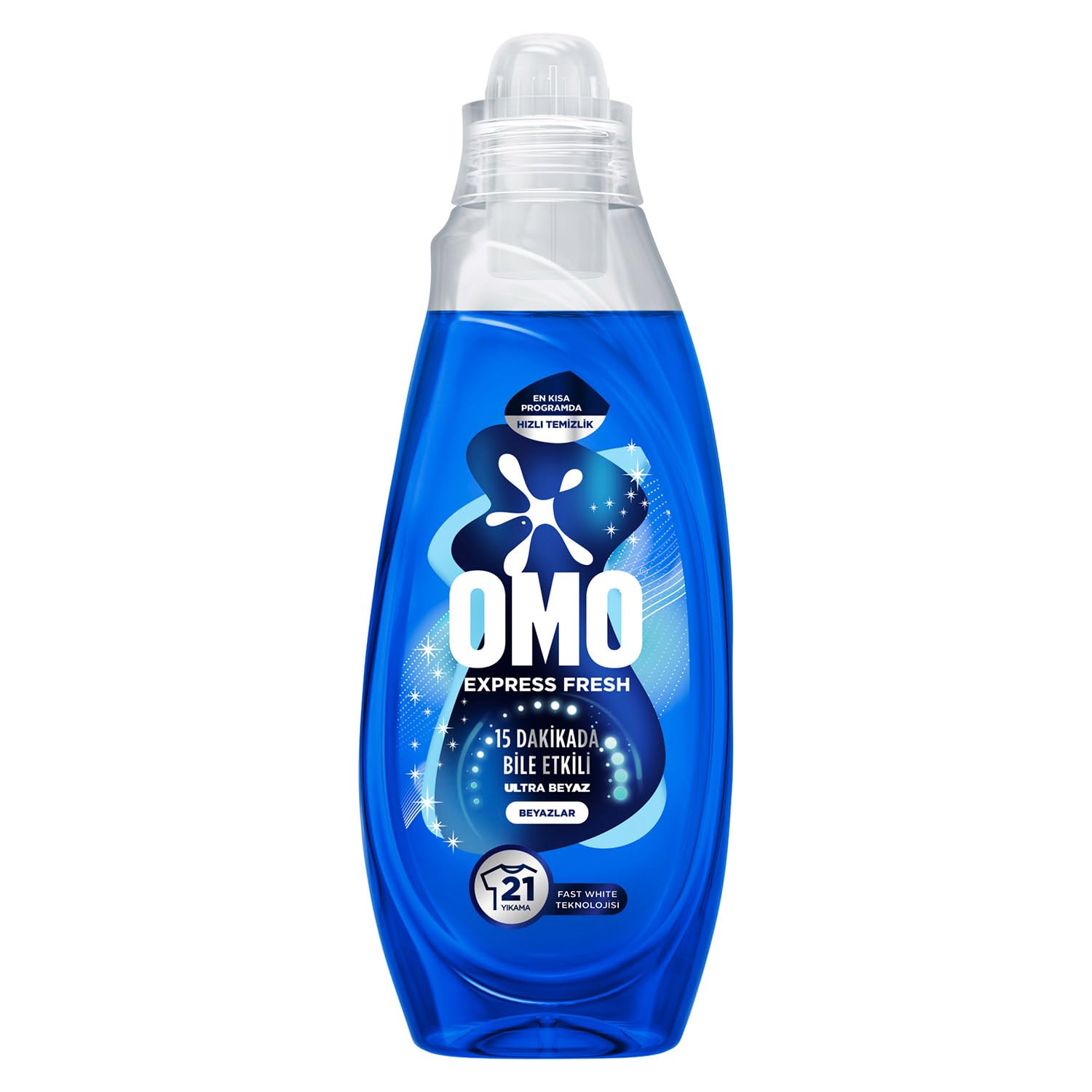 Omo Express Fresh Ultra Beyaz Sıvı Çamaşır Deterjanı 840 ml