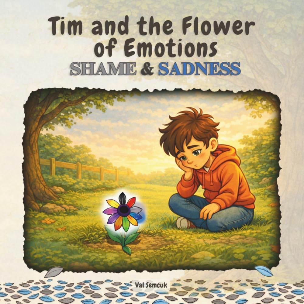 Tim and the Flower of Emotions Shame & Sadness (Tim and the Flower of Emotions (Set of 5 books with 10 emotions: Fear, Anger, Shame, Sadness, Envy, Jealousy, Disgust, Pride....)
