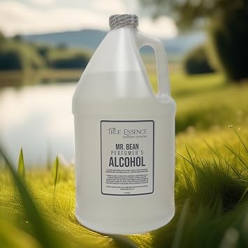 True Essence Professional Perfumers Alcohol for Fragrance Making. Base for making luxury perfume No Menthol or other unwanted bad odor, 1 US GALLON,128 FL OZ.