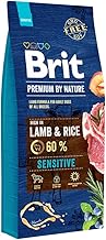 BRIT Premium by Nature Sensitive Lamb Nourriture sèche pour Chien 15 kg