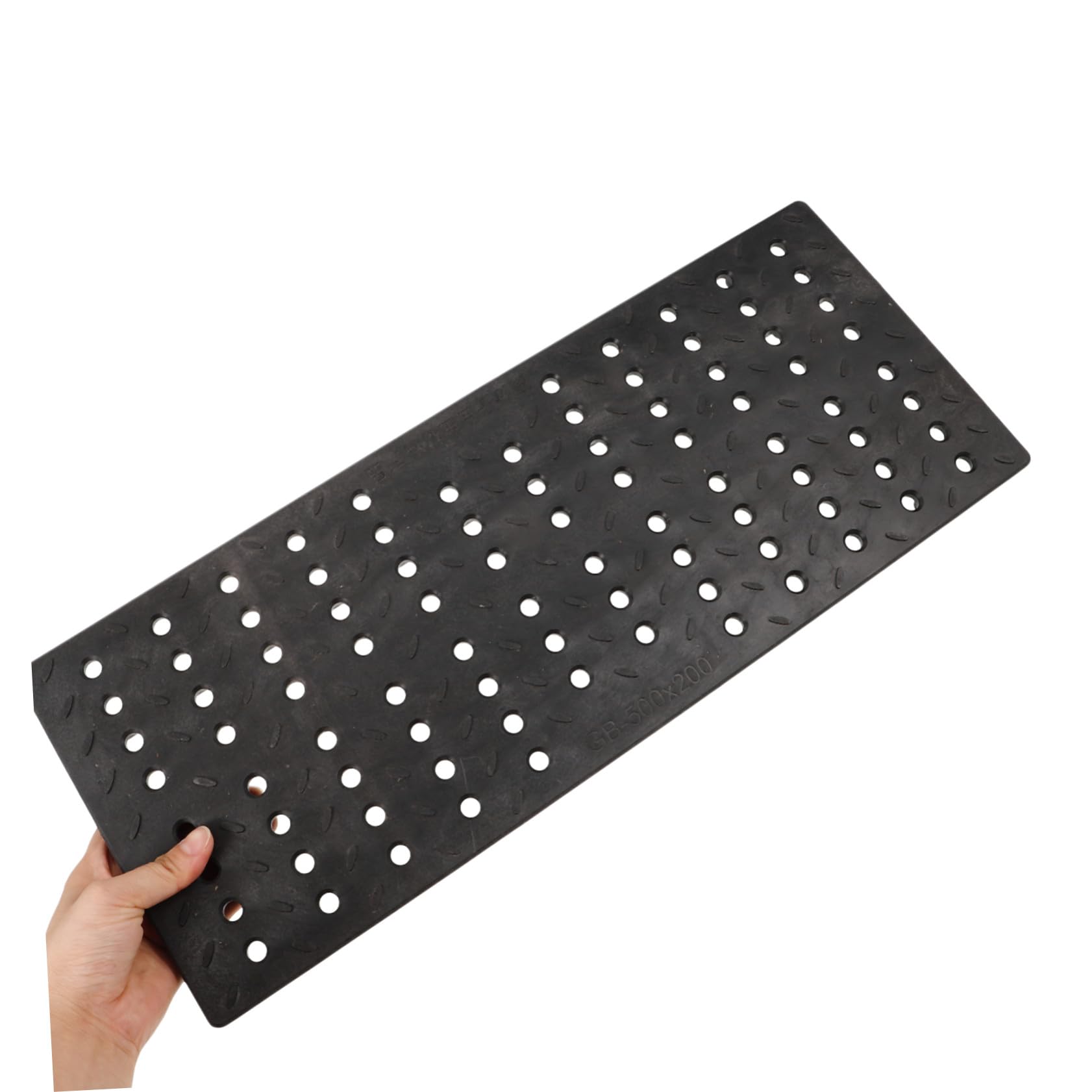 Plastikowa osłona rusztu odpływowego 200 x 500 mm - wytrzymała kratka odpływowa do garażu i kuchni dla pieszych 1t-5t wymienna osłona kanalizacyjna