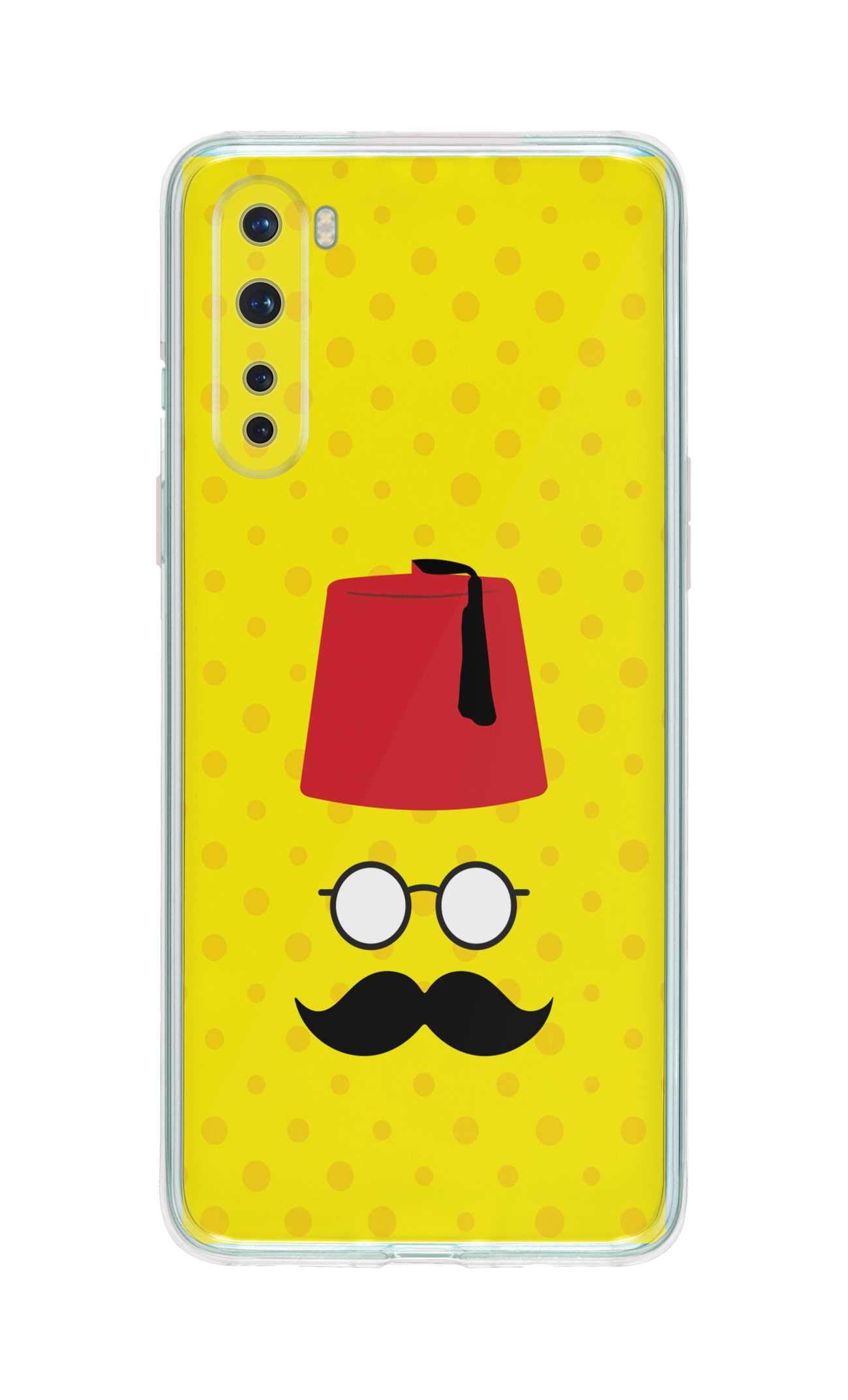 StylizeddClassic Clear Case Compatible With OnePlus Nord Soft TPU Gel Thin Transparent Flexible Cover [ Designed for OnePlus Nord ] - Moussy Basha