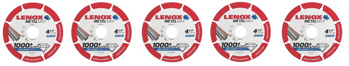 Lenox Tools 1972921 METALMAX Diamond Edge Cutoff Wheel, 4.5