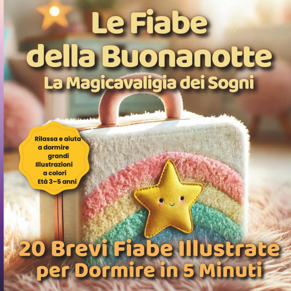La MagicaValigia dei Sogni: 20 Mini Fiabe Illustrate per la Buonanotte: Sogni d'Oro in 5 Minuti Per Bambini di 3, 4 e 5 Anni: Un Viaggio Visivo a ... al Sonno attraverso la Lettura Condivisa