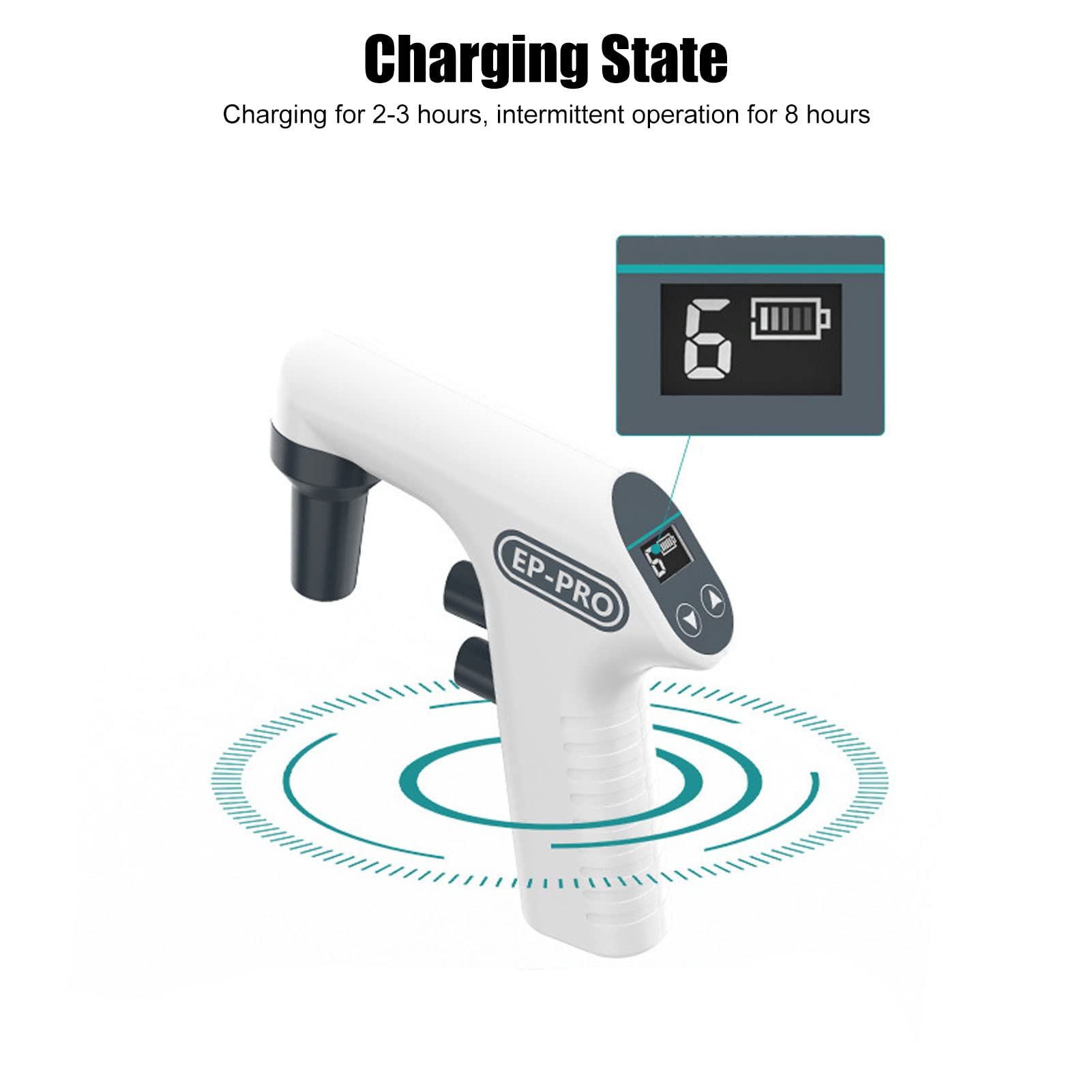 Eppendorf 4861000163 Xplorer 8-Channel Electronic Pipetters, Green Multi-Function Rocker, 50-1200µl Volume