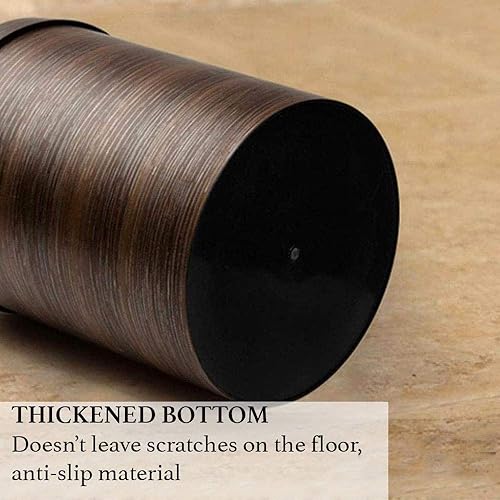 Miniatura 4 de Killer's Instinct Outdoors Hipsteen - Papelera redonda de plástico estilo retro, papelera de plástico para el hogar, oficina, mimética, grano de