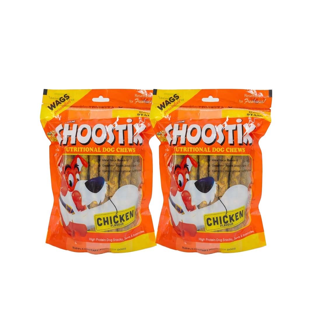 Choostix Chicken Dog Treat, 450g (Pack of 2)
