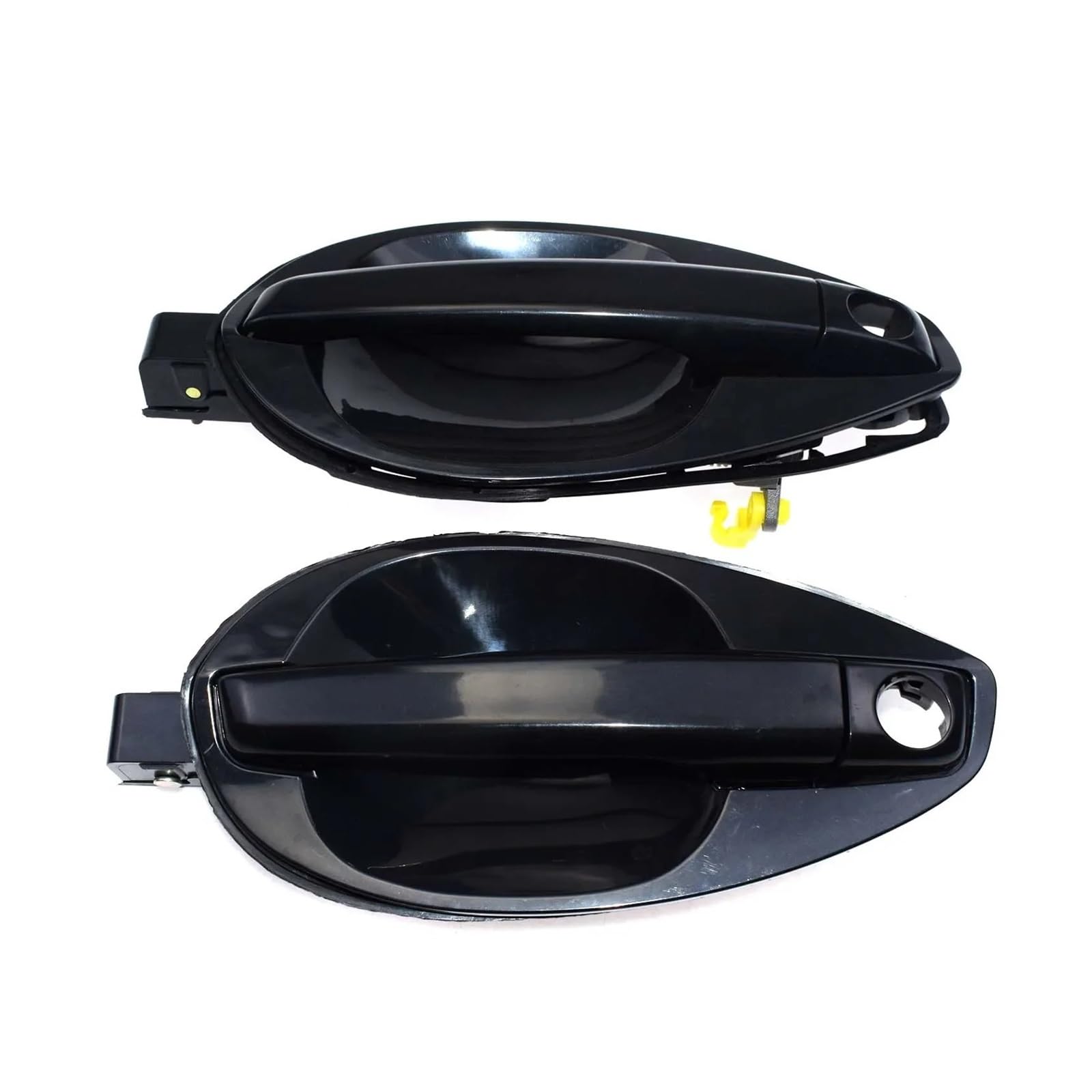 KEBJSBGTD Front Exterior Outside Black Door Handle Left Right Set of 2 for Hy&undai Tiburon 2003-2008 826502C000 826602C000 Cars Doors Handles