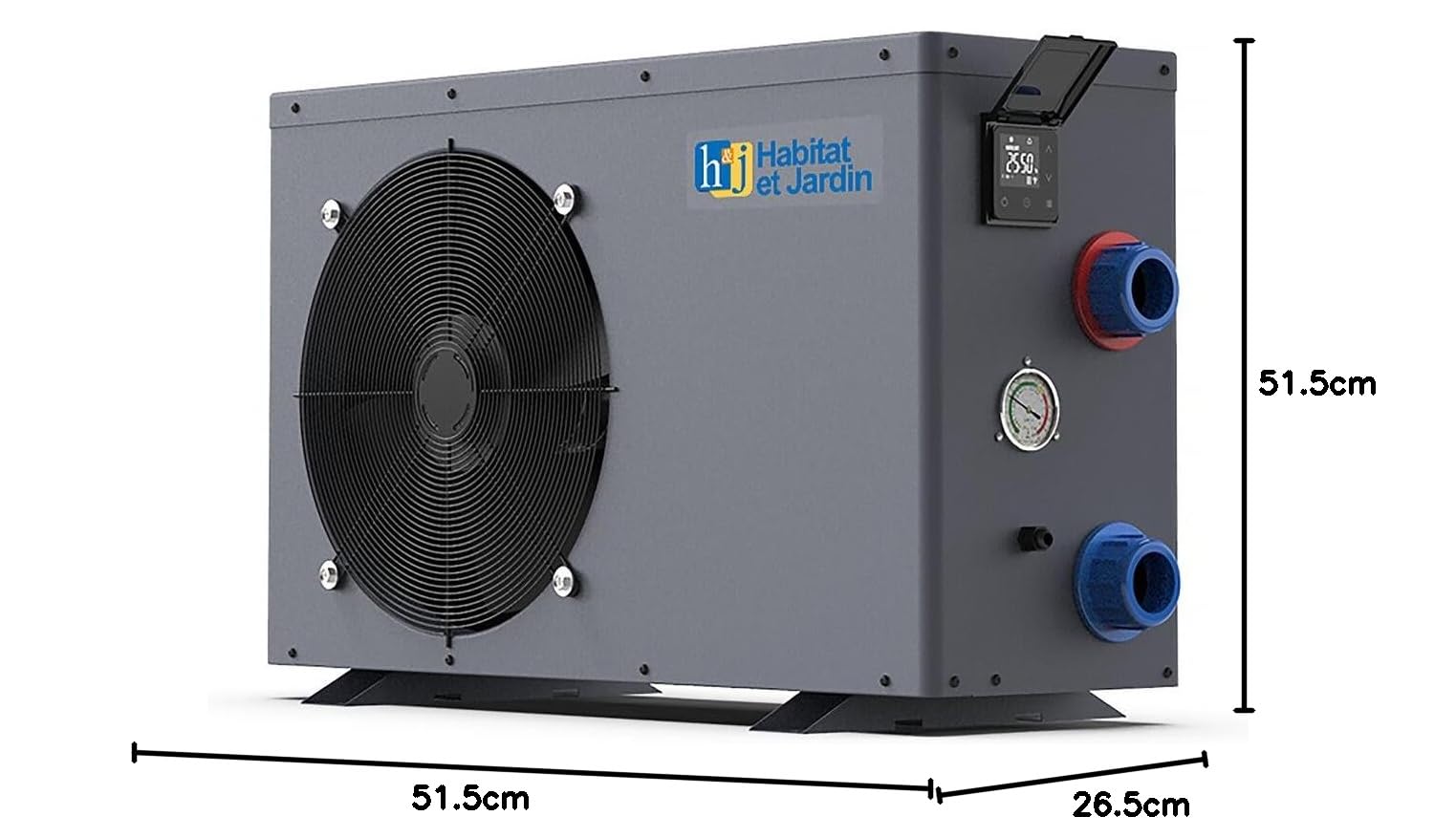 Habitat et Jardin Bomba de Calor - Potencia 6,1kw - Caja Wi-Fi incluida