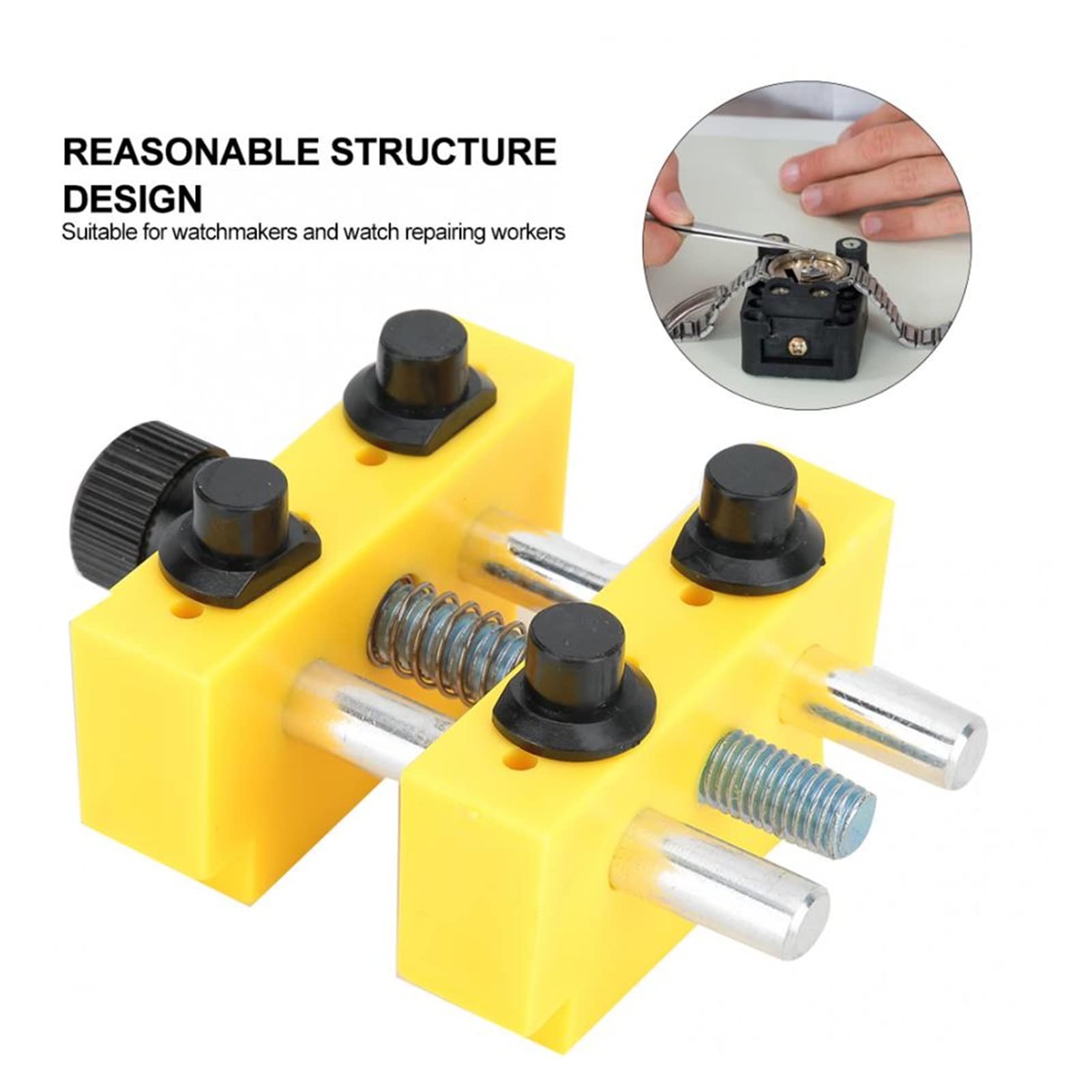 Herramienta para Abrir Cajas de Relojes, Accesorios Profesionales de reparación para relojeros, Kit de Herramientas Esenciales para talleres de relojería