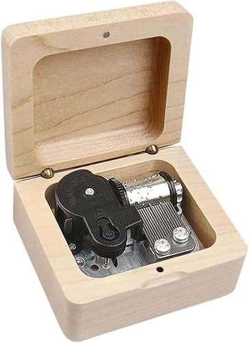 Sinzyo Caja de música The Legend of Zelda, caja musical vintage, regalo para cumpleaños, día de San Valentín, Navidad (caja de madera de arce)