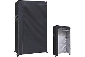 Shelf Cover Wire Rack Cover Shelving Cover 48X24X72