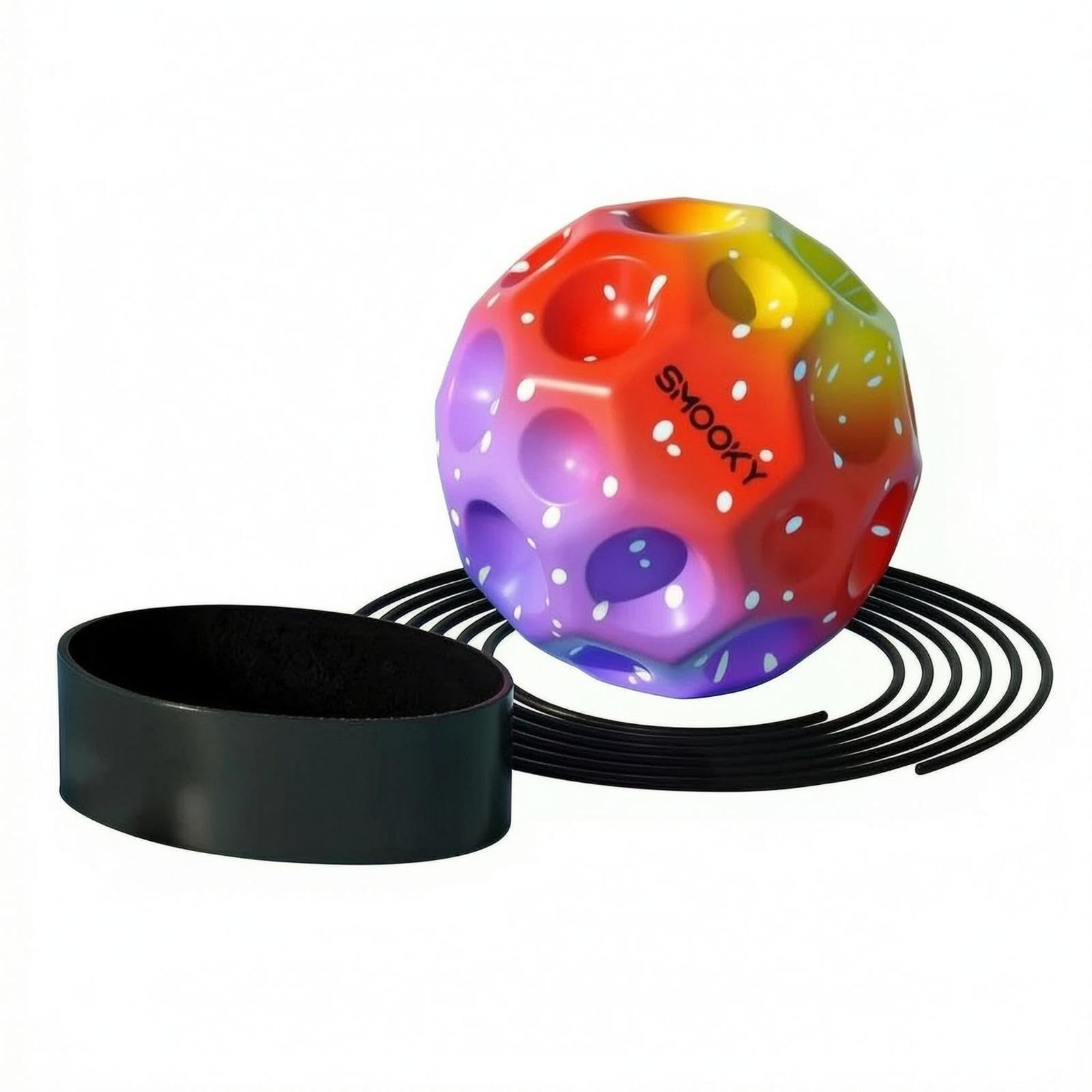 Wrist Spring Ball Hand-Eye Coordination Wrist Elastic Return Ball Reaction Practice|Sporting Goods| Fitness Running & Yoga| Fitness Equipment & Gear| Exercise Balls-image-41