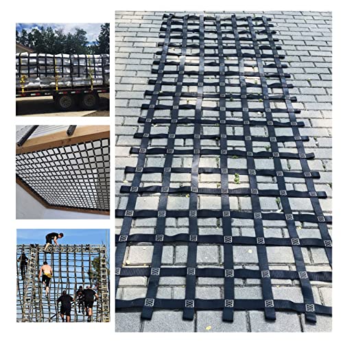 Rete da arrampicata personalizzata 1 x 1,5 m per bambini – set di altalena di ricambio per casa sull'albero parete roccia corsa ad ostacoli rete all'aperto per divertimento e avventura