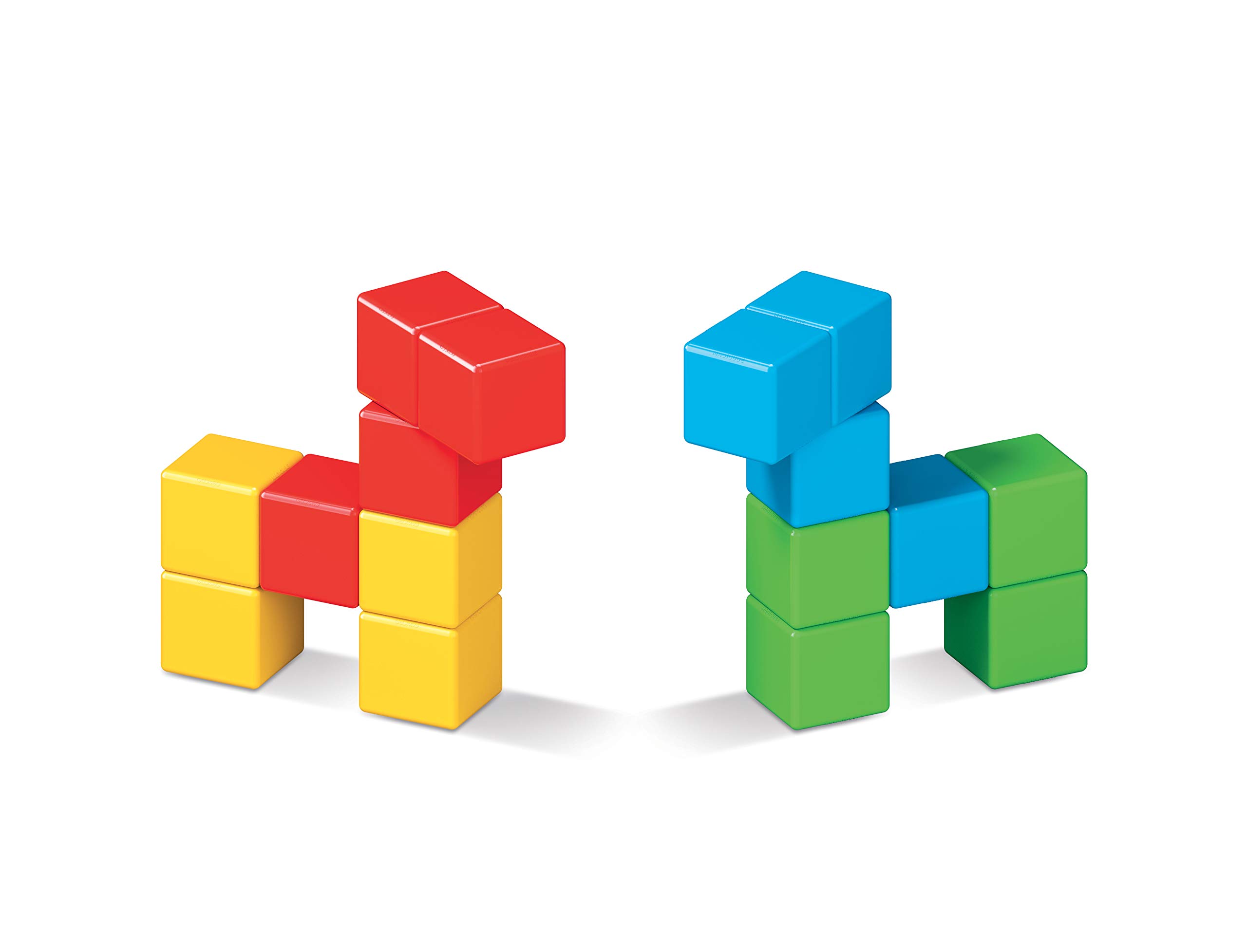 Geomag Magicube - 16 cubi - Costruzioni Magnetiche per Bambini - Linea Green - 100% Plastica Riciclata