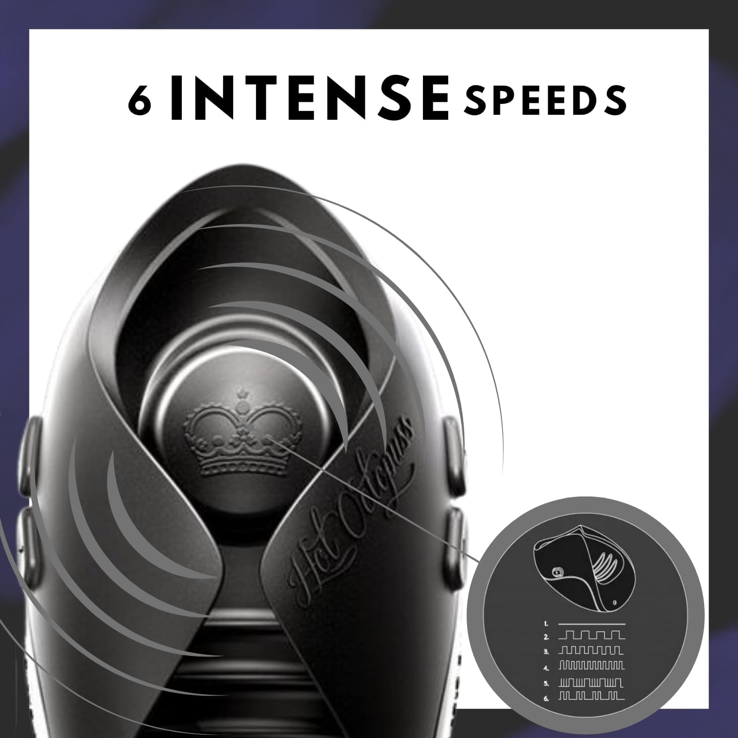 Hot Octopuss Pulse Solo LUX | 100% Hands-Free Male Masturbator with Wrist-Strap Remote Control | Automatic Penis Stroker| 6 Vibe Modes | USB Recharge & Waterproof| Premium Male Vibrator Adult Sex Toy