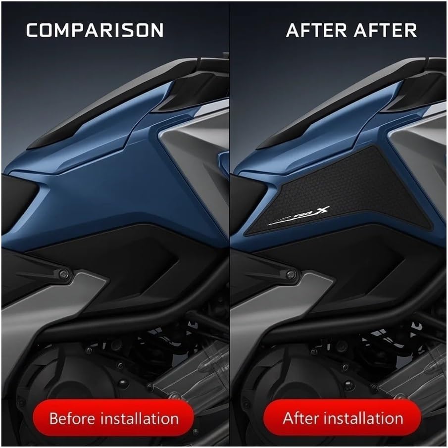 Motorcycle Tank Sticker Motorcycle Accessories Side Fuel Tank Pad Protector Decal Gas Knee Grip Traction Pads Stickers For NC750X 2021