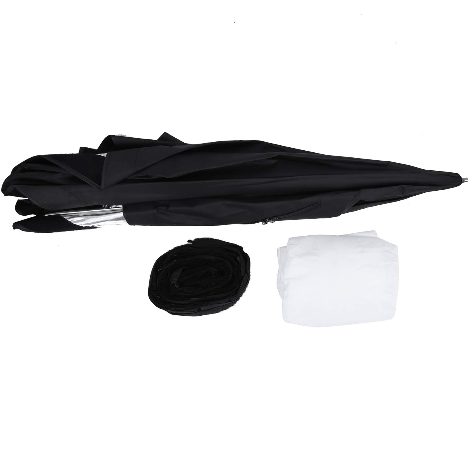 KIMISS Przenośny Parasol Softbox z Dyfuzorem Odbłyśnik do Lampy Błyskowej - 60x90 Cm Przenośny Softbox Parasolowy z Dyfuzorem do Studia Fotograficznego Odbłyśnik z do Lampy Błyskowej - Kompatybilny z