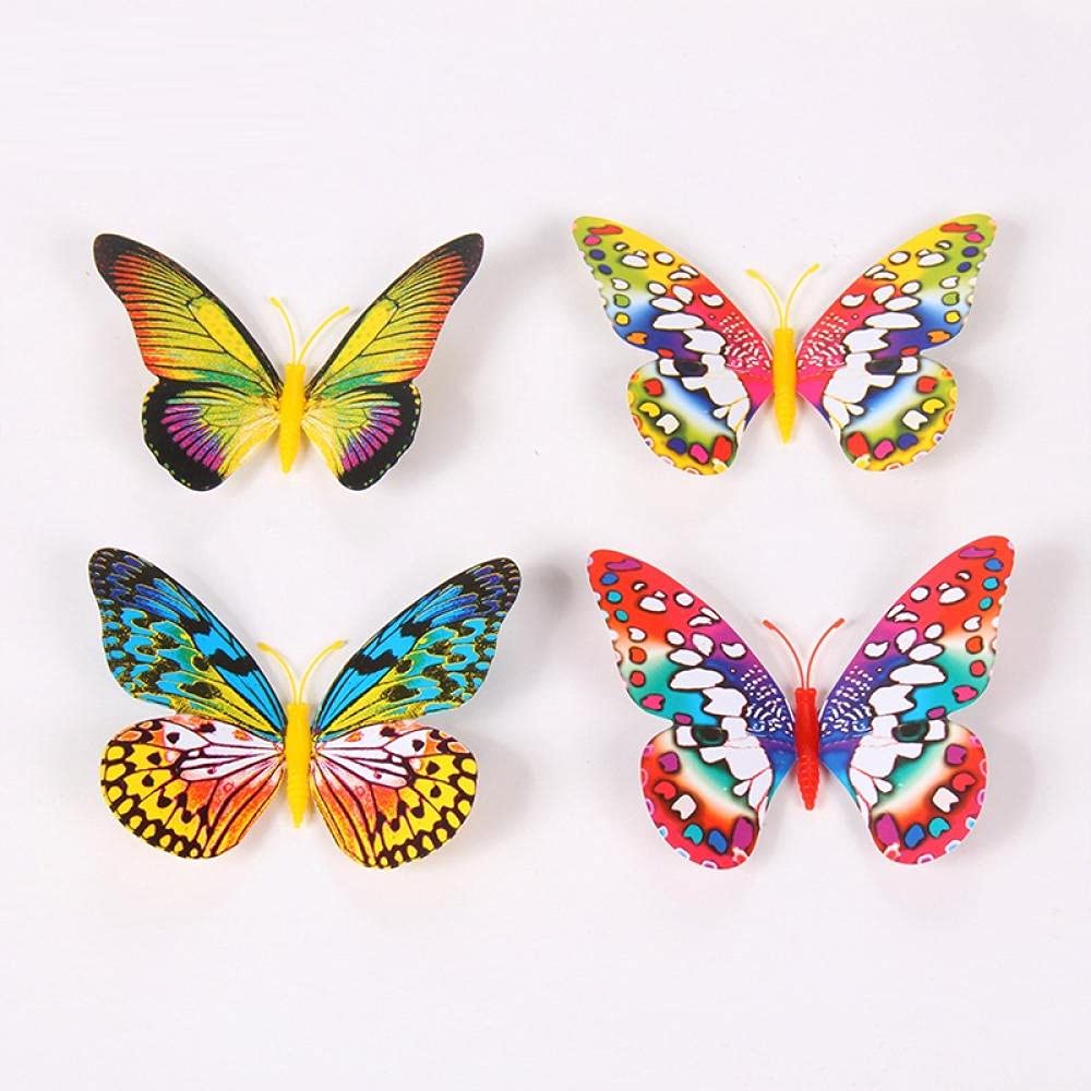 Mariage papillon en trois dimensions or lot de 50 pieces decoration de fete