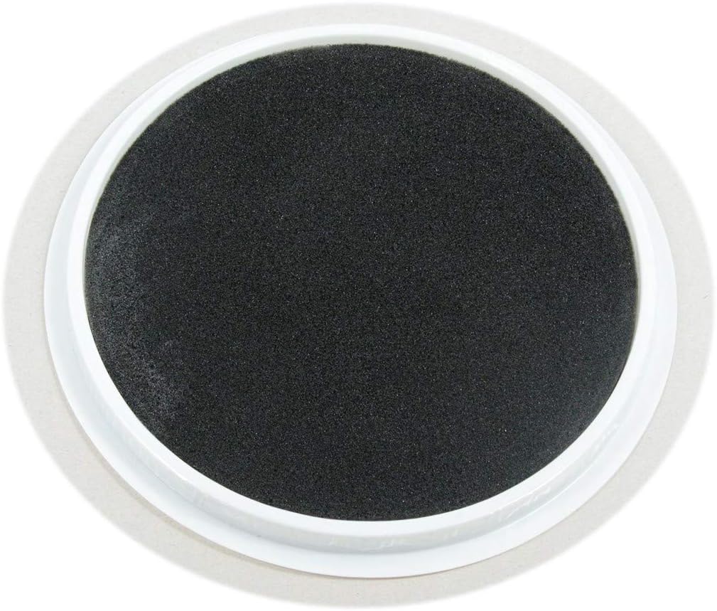Anthony Peters Giant Black Washable Paint Pad Non Toxic Suitable for Hands & Feet Art & Crafts (15cm) Suitable for 3+
