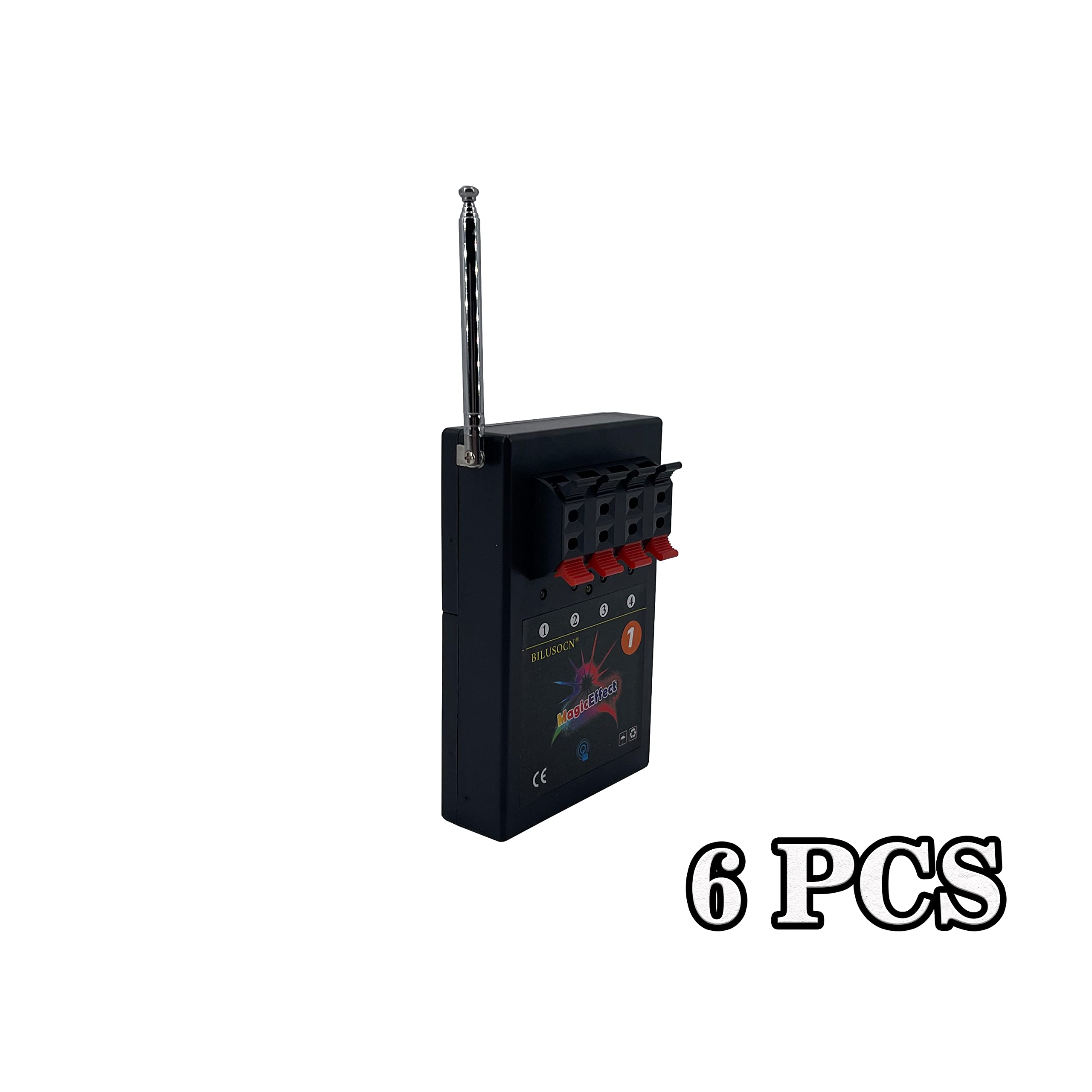 6PCS Receiver Boxes in 4 Cues for BILUSOCN Special Effects Machines, Pyrotechnic Systems