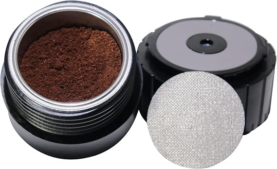 Espresso Machine Portable 12v: Travel Coffee Maker for Car - 2.5 Mins Fast Heating - 8 Cups Espresso for One Charge - Perfect for Camping, Hiking, Lorry (Powder)