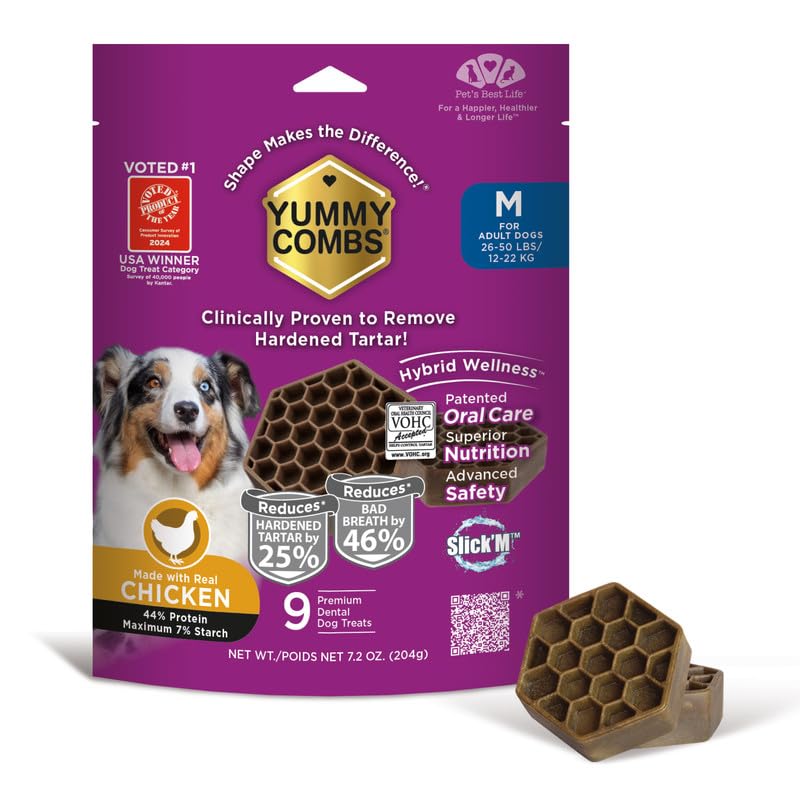 Yummy Combs Dog Dental Treats