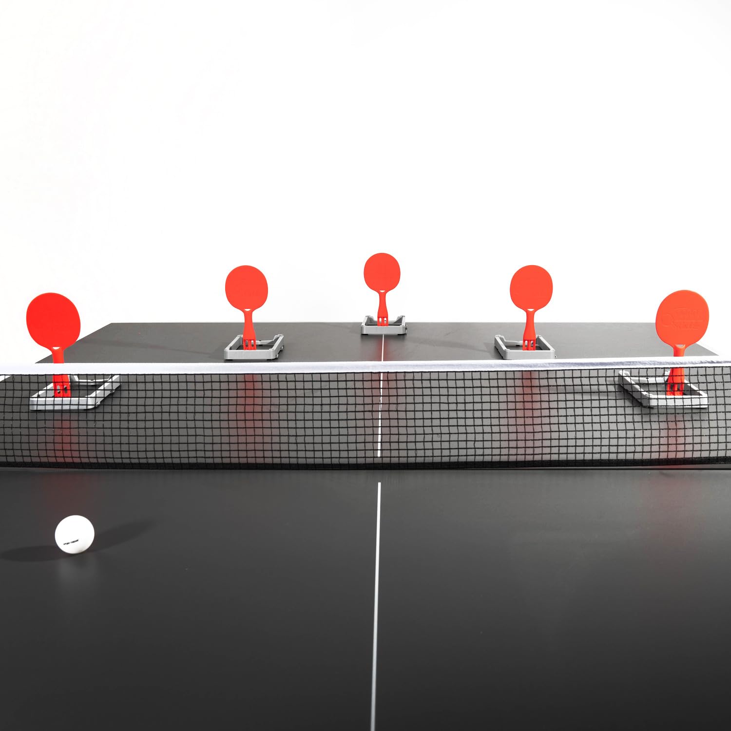 Tischtennis-Trainingshilfe Flip Paddle | Roboter für Aufschlag, Rückschlag und Platzierungsübungen | Ideal für Vereines-Sport | Einzelspieler oder Gruppentraining