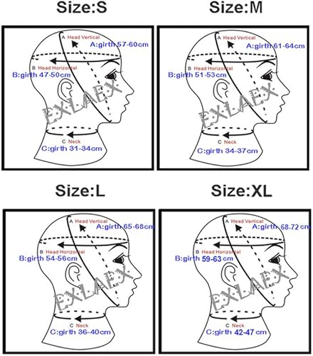 Miniatura 4 de Máscara de látex con capucha de goma Catsuit Gummi Máscara de cubierta completa con ojos boca fosa nasal con cremallera Máscara de látex de 0.024 in