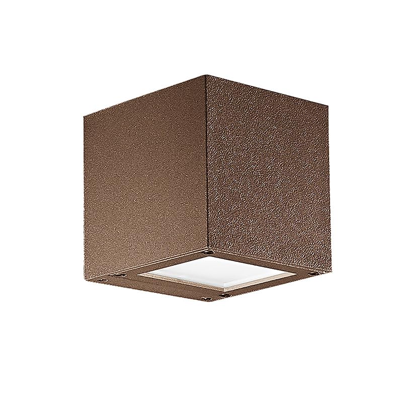 Applique LED d'extérieur aluminium double émission 4000K pour un éclairage de jardin épuré