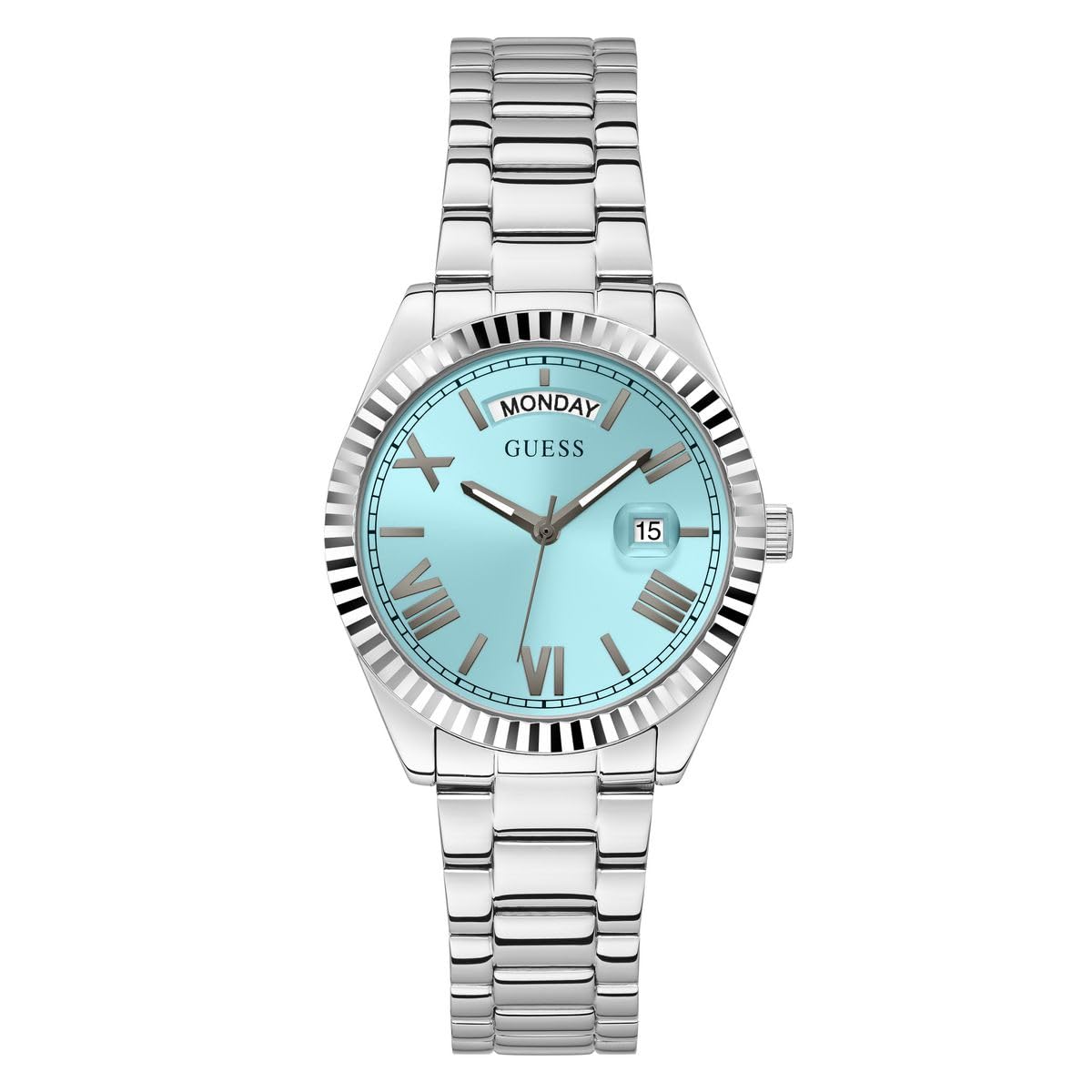GUESS Stainless Steel Blue Dial Women Analog Watch - Gw0308L4 (B0BTP4K2D7) Amazon Price History, Amazon Price Tracker