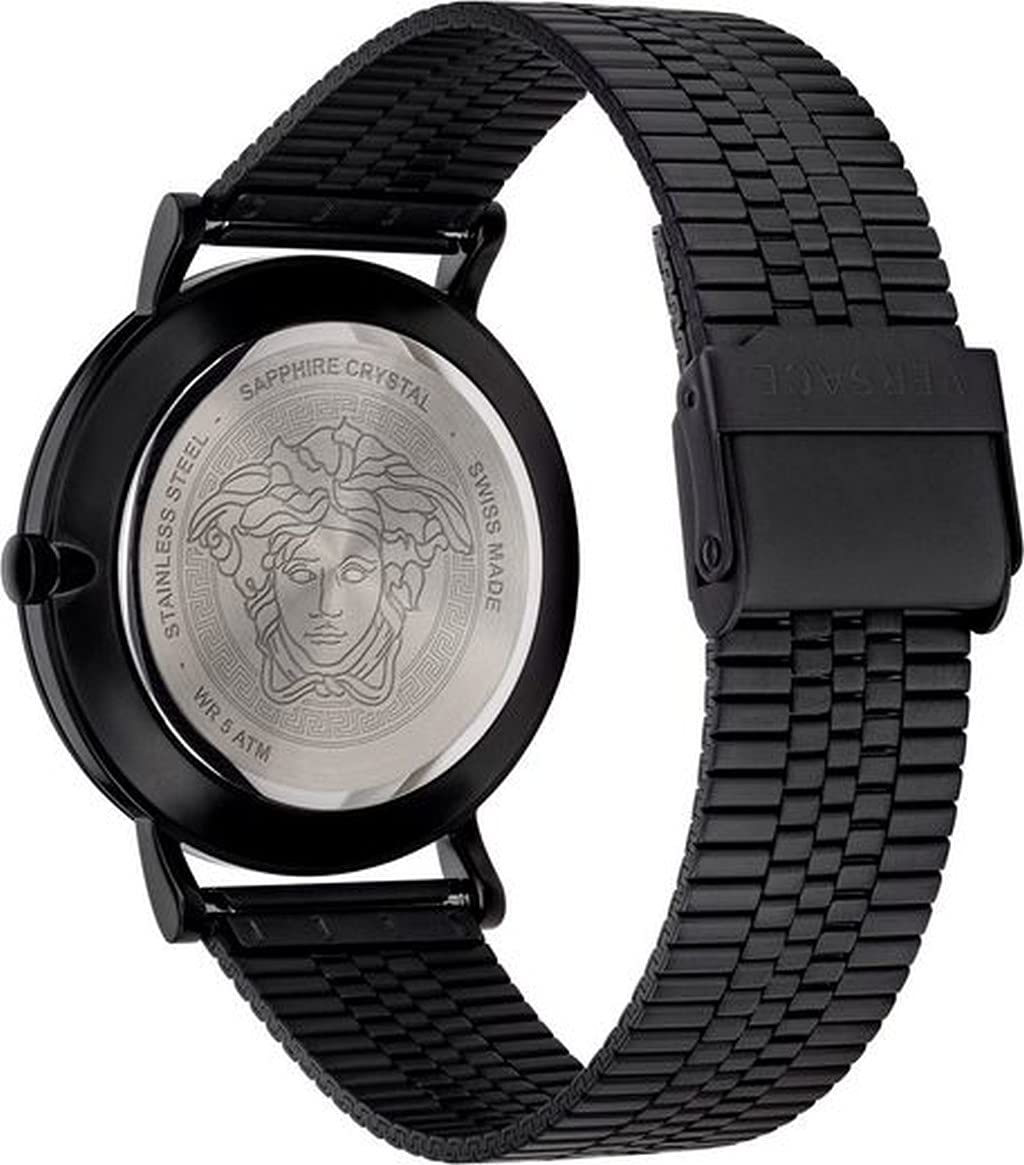 Versace Analog, Modell VEJ400621 V-Essential Herren, 40 mm, 5 ATM. Marke: