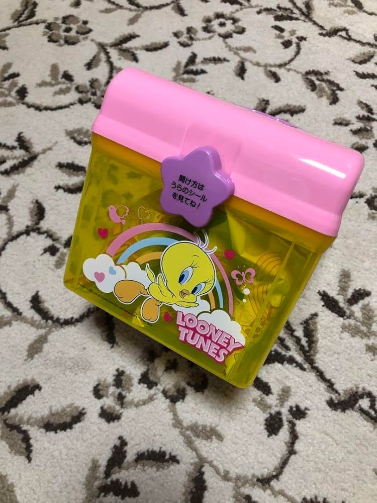 トゥイーティー 陶器製お菓子入れ Amazon.co.jp: トゥイーティー ハンドル 付き ケース ボックス