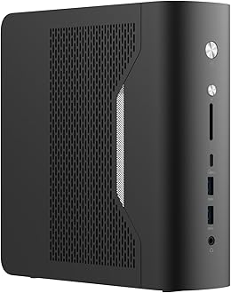 Mini PC Desktop, Desktop PC Pentium 12th Gen N100 (Up to 3.4GHz), 16GB RAM 512GB PCIe SSD 4K Triple Display, USB3.2 Type-C WiFi6 BT5.2, VESA, Compact and Light for Home Office Education