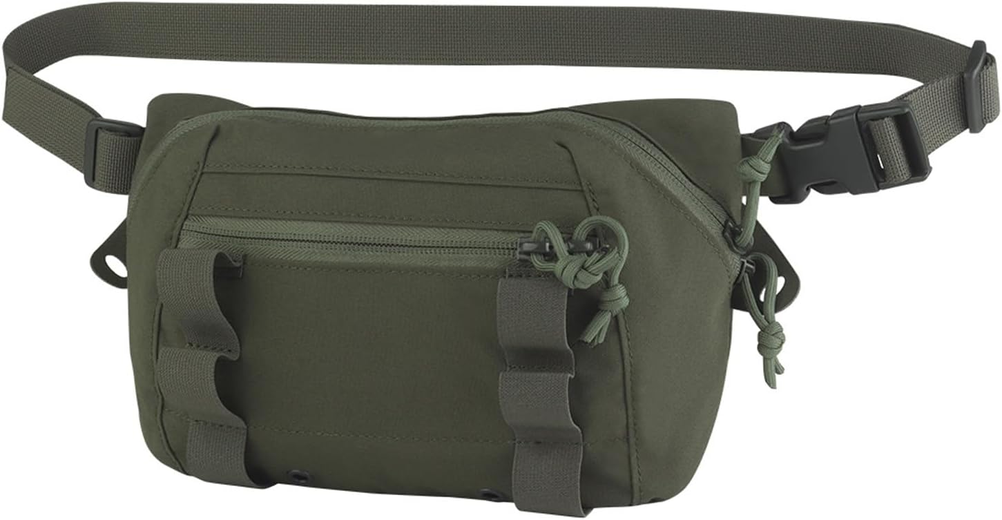 Large Multi-Purpose Drop Pouch, Universal Tactical Fanny Pack Vest Hook and Loop EDC Admin Wait Bag