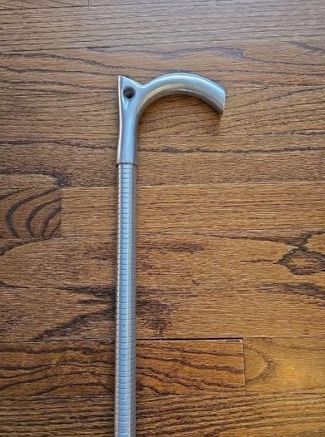 Auténtico bastón táctico de aluminio sólido de 94 cm