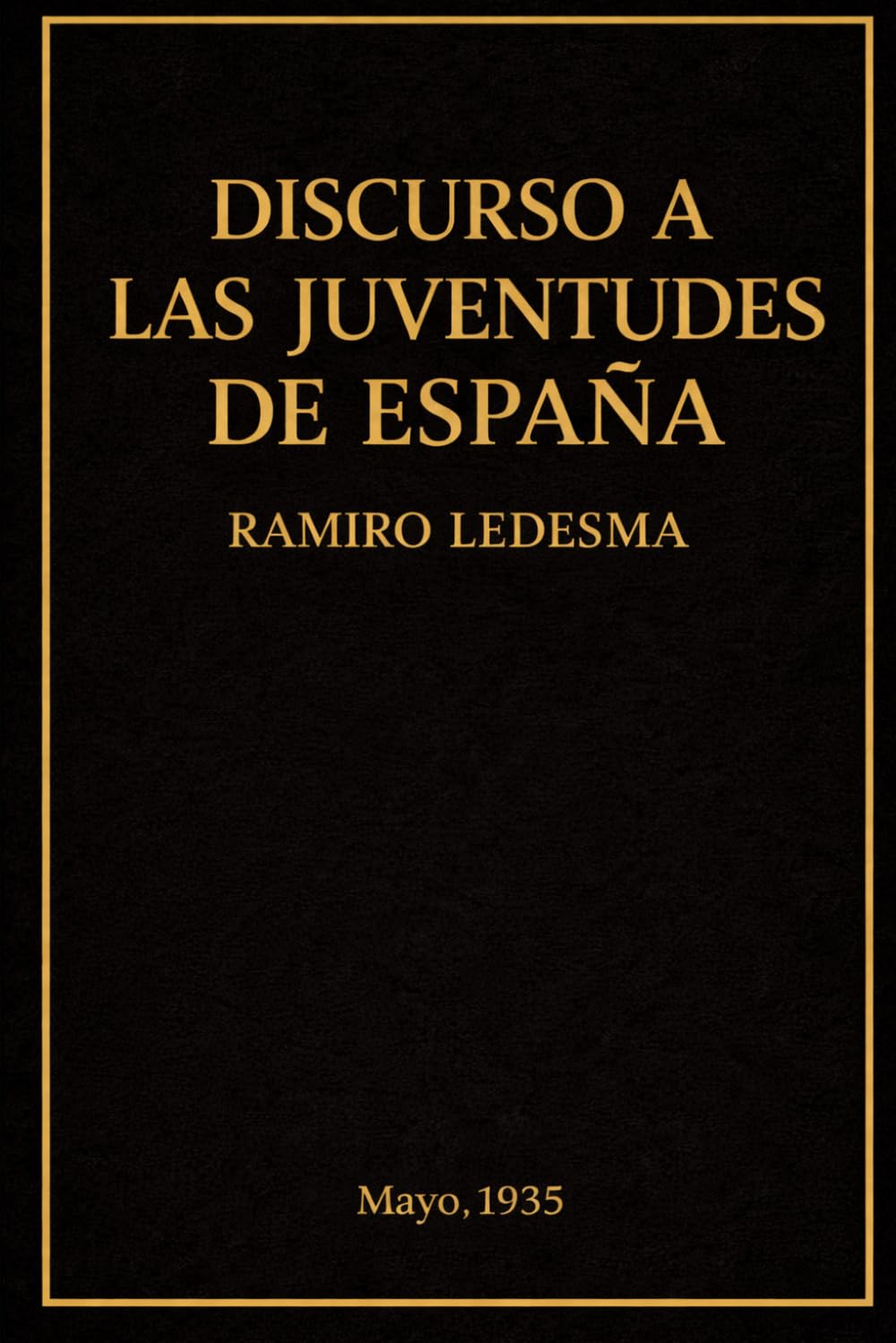 Discuro a las Juventudes de España