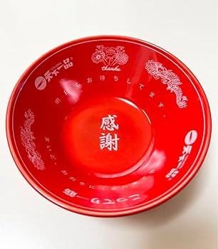 Amazon.co.jp: 天下一品 レインボーミニミニ丼 赤 オリジナル