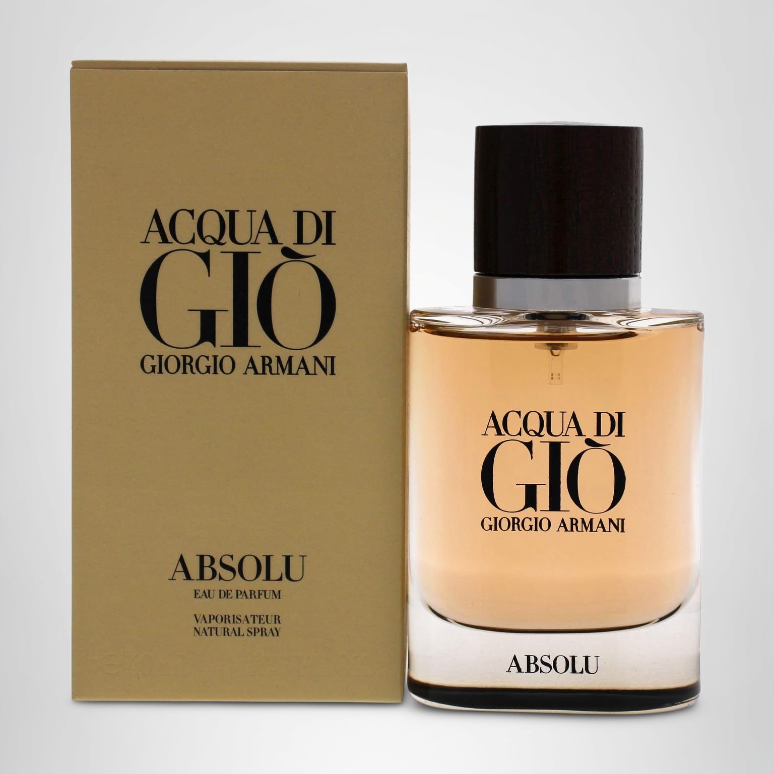 Amazon.com : GIORGIO ARMANI Acqua Di Gio Absolu for Men Eau De