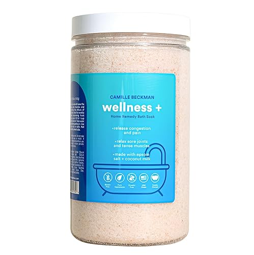 Camille Beckman Remedio casero baño corporal remojo, Wellness Plus, 36 Oz
