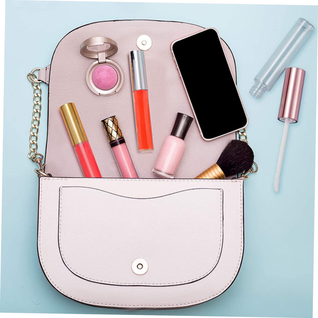 Tubi per Lucidalabbra Facili da Usare 30 Pezzi in ABS da 10ml Leggeri e Portatili, per Fai-da-te e Viaggio | Mini Contenitori per Rossetto, per Viaggio e Diy, Leggeri e Facili da Usare