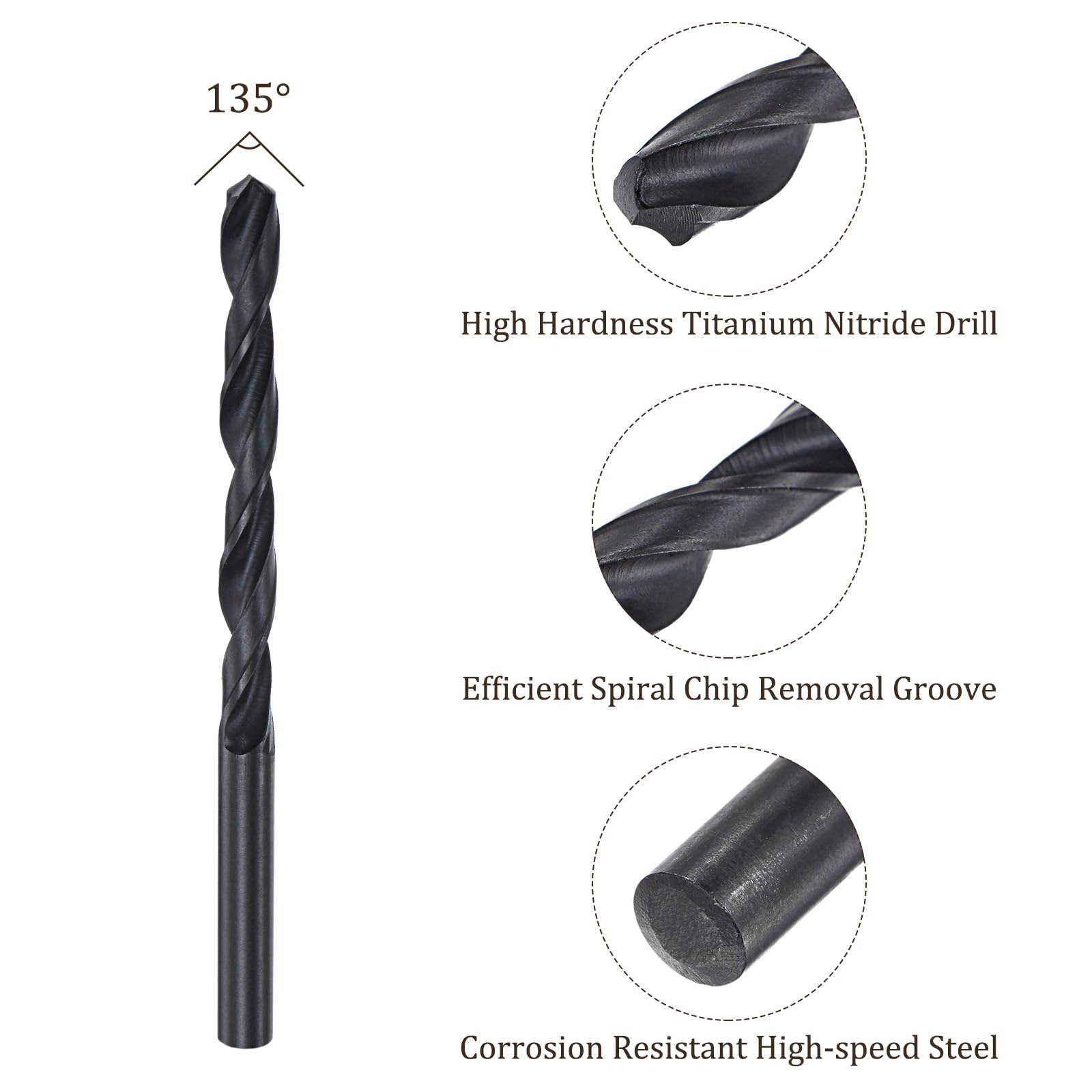 Kozelo 12PCS Twist Drill Bit - Image 2
