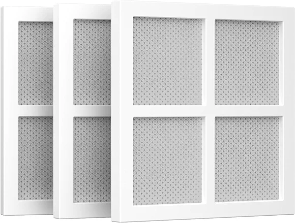 Waterdrop Replacement for LG® LT120F® Refrigerator Air Filter, Kenmore Elite 469918, 9918, ADQ73214402, ADQ73214404, ADQ73334008, 3 Pack 1 Air Filter
