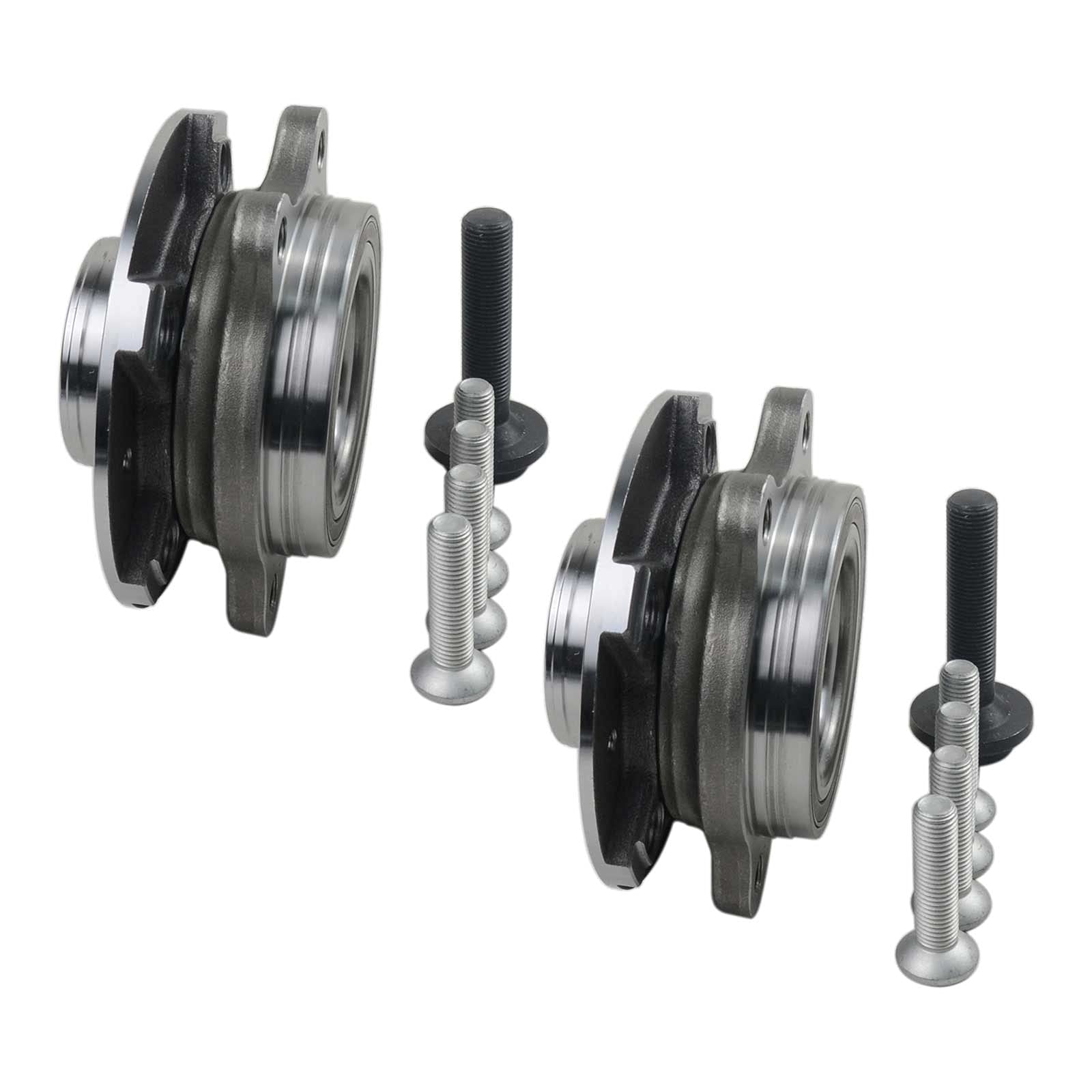 Paire de Jeux de Roulements de Roue Pré-Assemblés Avec Moyeu de Roue Compatible avec A5 A4 A8 A7 A6 Q5 2.0 2.8 3.0 3.2 8T3 4G2 8F7 8KH 8K0407613B 4H0498625B